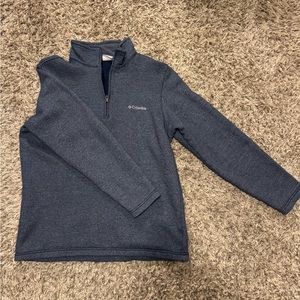 Blue Colombia Quarter Zip M